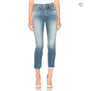 New GRLFRND Karolina High Rise Button Fly Skinny Jeans in Whole Lotta Love Size